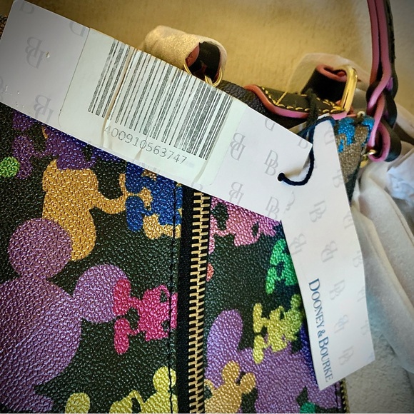 Disney Parks Mickey Mouse Crossbody by Dooney & Bourke – 10th Anniversary Bag - Picture 5 of 13